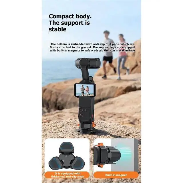 Alt view image 3 of 6 - For Luna Ultra Camera Desktop Stand Magnetic Bracket