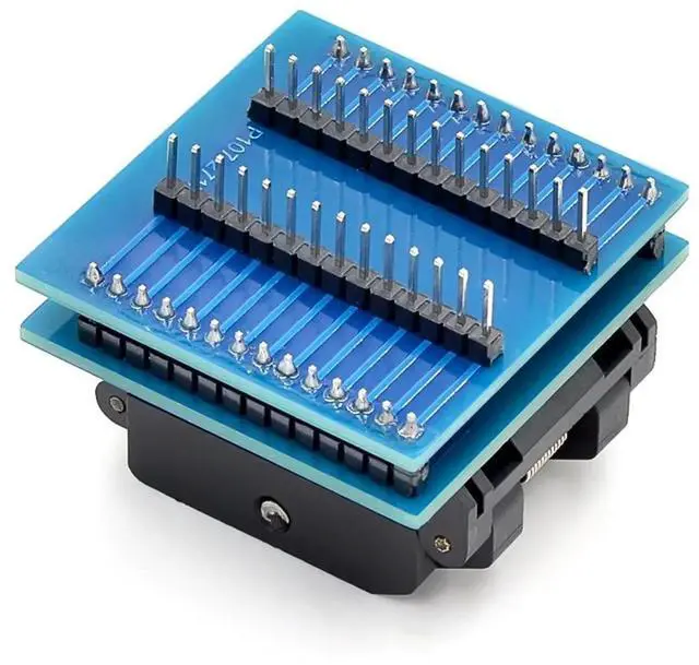 Main image of TQFP32 to DIP28 TQFP44 to DIP40 IC Programmer Adapter Chip Test Socket Burning Seat Integrated Circuits TQFP32 to DIP28
