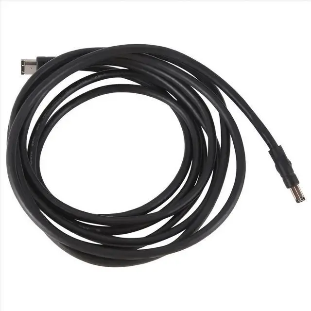 Alt view image 2 of 3 - Black IEEE 1394 Firewire 400 to Firewire 400 Cable, 6 Pin/6 Pin Male / Male - 10 FT