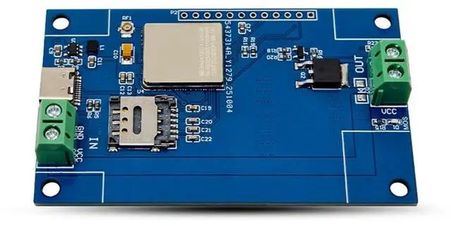 Alt view image 2 of 3 - 4G Networking AIR780E Single-Channel MOS Switch Module Development Board DC5-60V Power Supply