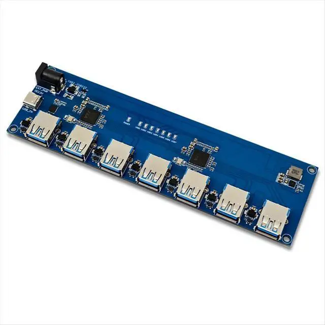 Alt view image 3 of 3 - VL817 USB3.1 HUB Module High-Speed 1-to-7 Port USB HUB TYPE-C with Current Backflow Prevention Function