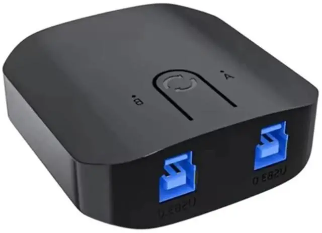 Alt view image 3 of 3 - 2X1 KVM Switch Box Dual USB Switch Sharing USB 3.0 for Monitor Mouse Keyboard 2 Computer Laptop PC Keyboard