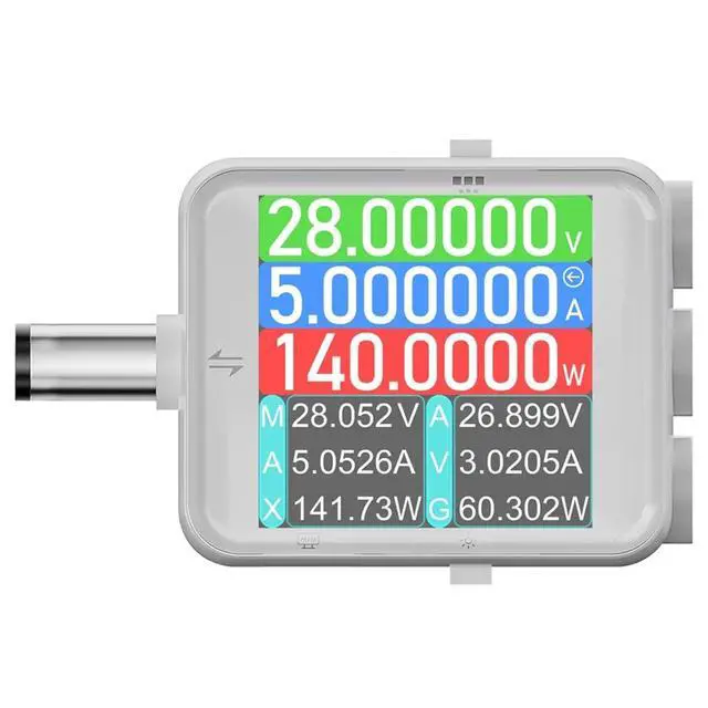 Alt view image 3 of 3 - B50 DC5.5 Tester Digital Display Voltmeter Ammeter Watt Meter DC Current Voltage Power Monitor 5517 5521 5520 DC Adapter