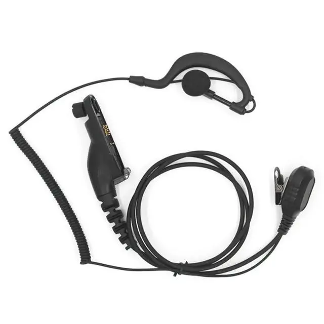 Alt view image 3 of 3 - Protable PTT Mic Earpiece Headset Earphones Replace for DP4800 DP4801 DP4600 DP4601 Walkie Talkie Accessories