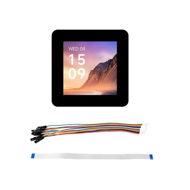 Alt view image 3 of 3 - 1.54inch Touch LCD Display Module 240x240 Resolution IPS Panel SPI and Communication Interfaces, 262K Display Color