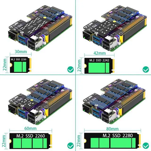 Main image of M.2 NVMe SSD to PCIe Adapter with Dual Cooler Fans and Automatic Discoloration LED for 5