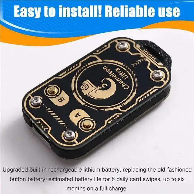 Alt view image 2 of 6 - Chameleon V3.0 RFID Smart Chip Emulator RFID Smart Card Reader Read Writer ID IC 125K 13.56Mhz Smart Card Tag Copyer