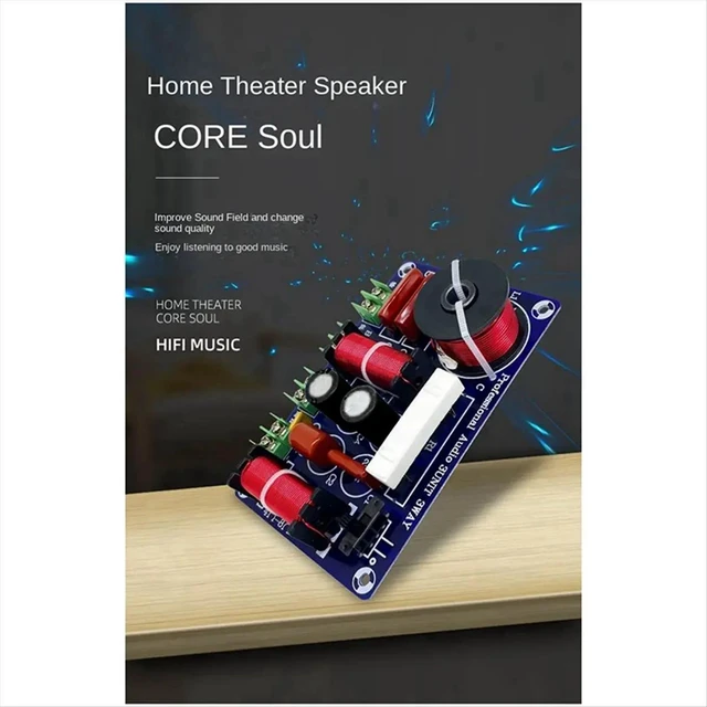 Alt view image 3 of 3 - 250W High Middle Low 3-Way Audio Divider 5500HZ Adjustable High Divider Hifi High Fidelity Divider Filter