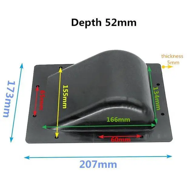 Alt view image 2 of 6 - 2PC DJ Speaker Handles H1024 Cabinet Accessories HiFi Car Audio For Line Array Professional Audio Qsub Subwoofer Home Theater