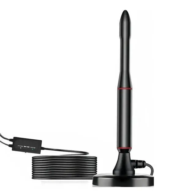 Alt view image 3 of 3 - ATSC TV Antenna Indoor,650+ Miles Long Range DVB-T2 Digital Antenna for Smart TV for Local Channels,Supports 4K, 1080p