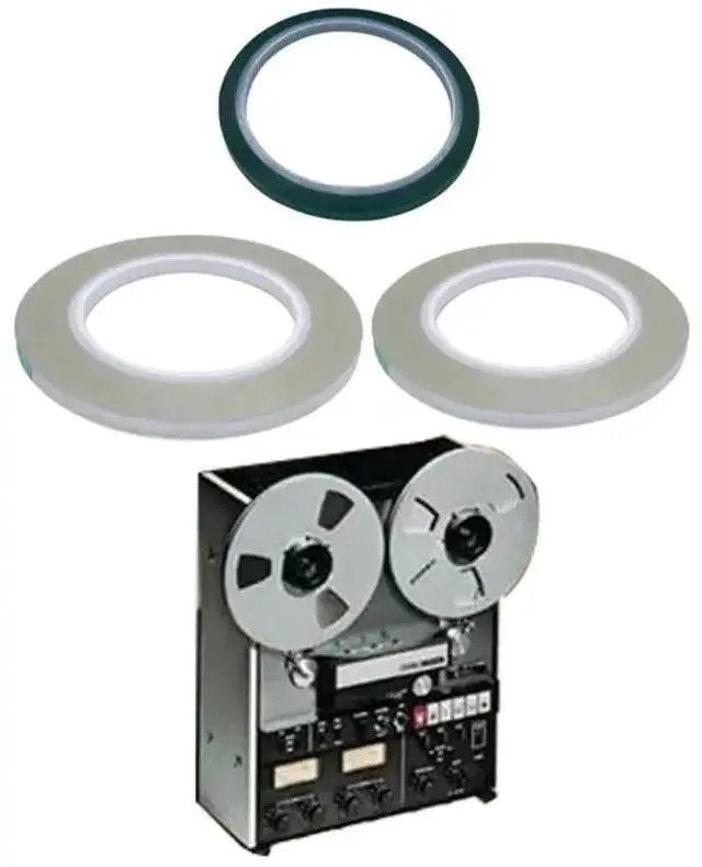Alt view image 3 of 3 - 1/4Inch 125Mx2pcs Transparency Leader Tape For Reel To Reel Tapes