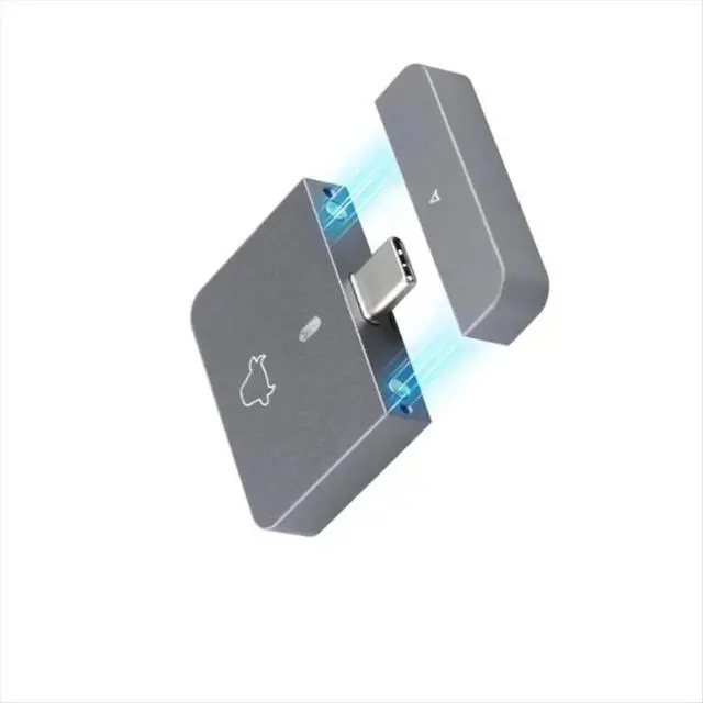 Alt view image 2 of 3 - M.2 NVMe 2230 SSD Enclosure USB C Adapter 10Gbps USB3.2 Gen2 External Case Box for M2 2230 NVMe SN740/SN530 520/PM991A A