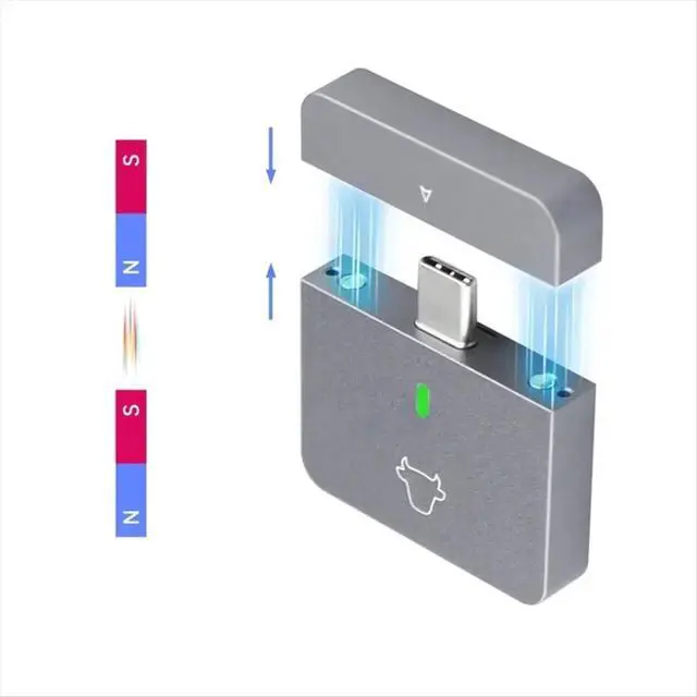 Alt view image 3 of 3 - M.2 NVMe 2230 SSD Enclosure USB C Adapter 10Gbps USB3.2 Gen2 External Case Box for M2 2230 NVMe SN740/SN530 520/PM991A A