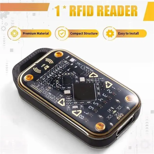 Alt view image 3 of 6 - IDUD Chameleon V3.0 RFID Smart Chip Emulator+4XUID Keychain