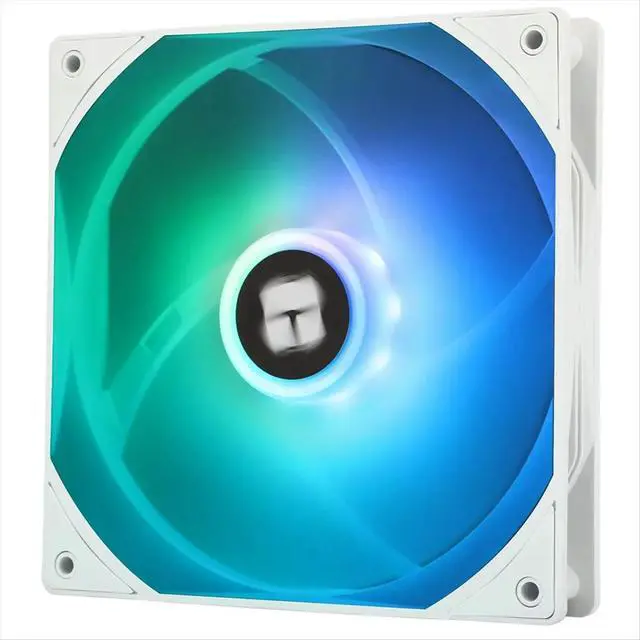 Alt view image 2 of 3 - 14cm ARGB TL-C14CW-S PC Case CPU Cooling Fan Supports the Motherboard PWM/ARGB Synchronization White