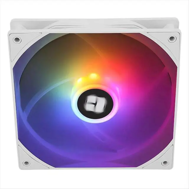 Alt view image 3 of 3 - 14cm ARGB TL-C14CW-S PC Case CPU Cooling Fan Supports the Motherboard PWM/ARGB Synchronization White