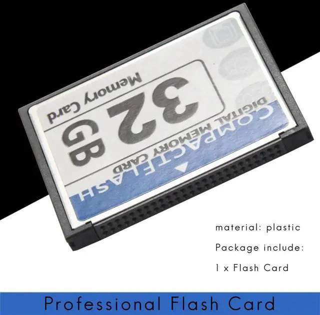 Main image of Professional 32GB Compact Flash Memory Card(White&Blue)