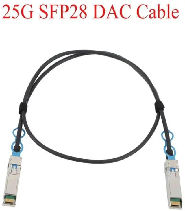 Main image of 25G SFP28 Copper Cable 1M High Speed Fiber Optic Cable for Ethernet Switch
