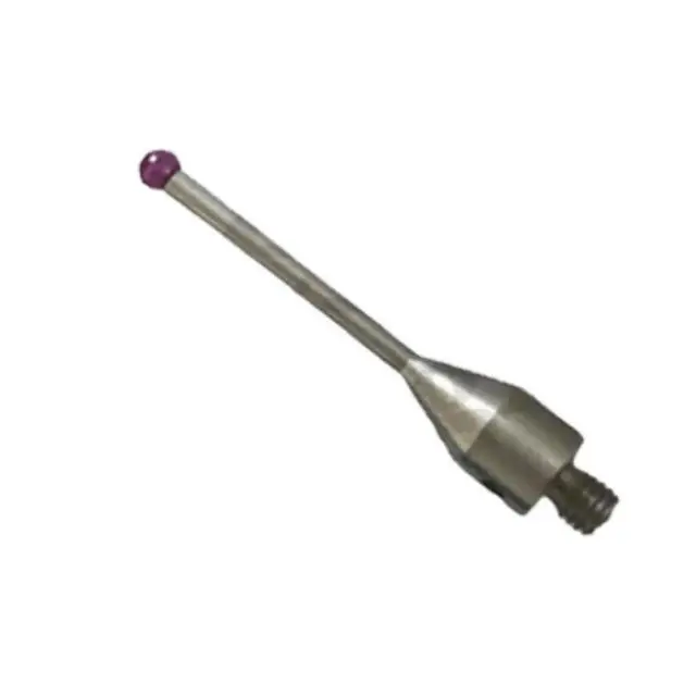Alt view image 3 of 3 - CMM Touch Probe Stylus 3mm Ruby Ball Tips Thread Stem 50mm Long A-5003-3680