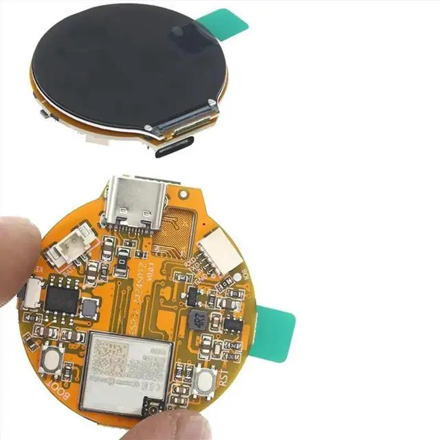 Main image of 1.28inch TypeC -C3 IPS Round Display -2424S012 Capacitive Touchscreen 240x240 TFT LCD Module Touch Screen