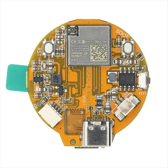 Alt view image 2 of 3 - 1.28inch TypeC -C3 IPS Round Display -2424S012 Capacitive Touchscreen 240x240 TFT LCD Module Touch Screen