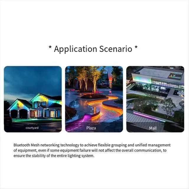 Alt view image 3 of 3 - SP328E MESH Group SPI RGB LED Controller Signal Amplifier RGB Dimmer Mesh Bluetooth APP Signal Synchronization