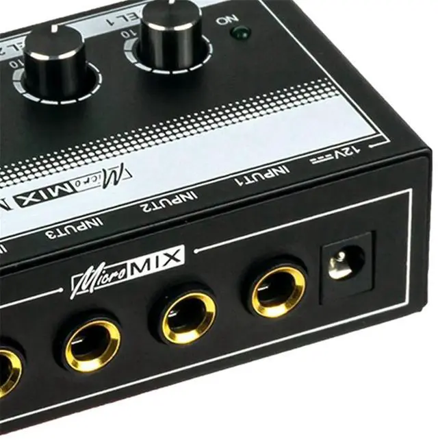Main image of Sound Mixer Volume Control Professional Audio Amplifier for Musical Instruments EU PLUG