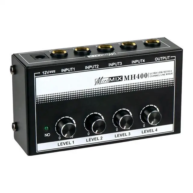 Alt view image 3 of 6 - Sound Mixer Volume Control Professional Audio Amplifier for Musical Instruments EU PLUG