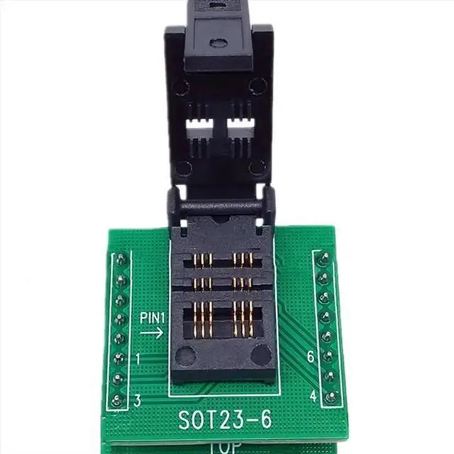 Alt view image 2 of 3 - For SOT23-6L SOT23 to DIP6 IC Programmer Adapter Chip Test Socket Adapter Burning Seat Easy Installation