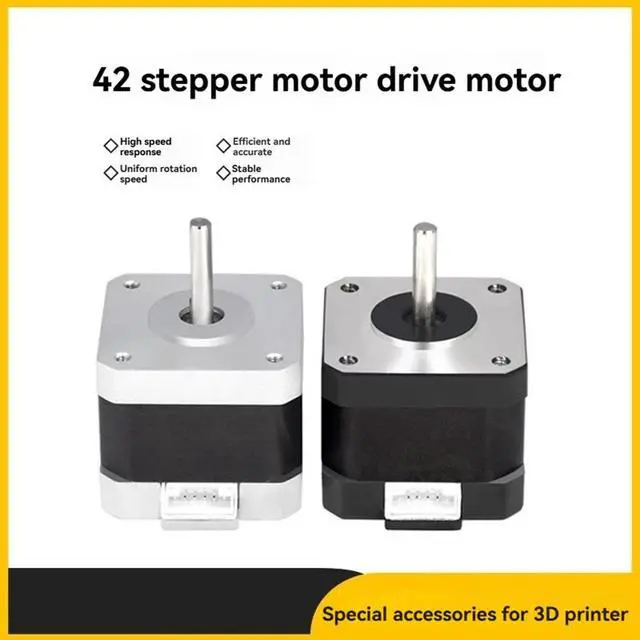 Alt view image 3 of 3 - 42 Stepper Motor 34MM Body - Stepper Motor with Cable for -10//5 3D Printer Engraving Machine A