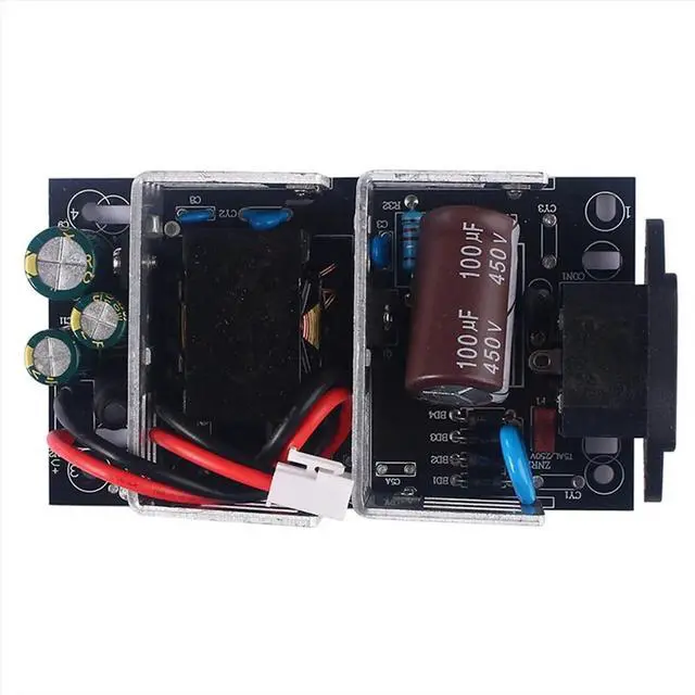 Alt view image 2 of 3 - POE Switch Power Module Monitoring Switch Power Board Base Plate Bare Board AC220V to DC15V 6.3A 96W