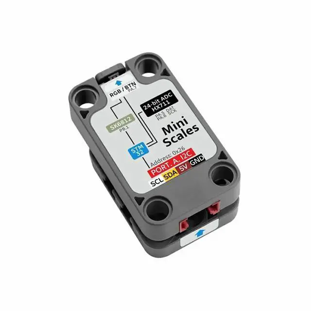 Alt view image 3 of 3 - Official Mini Scales Unit (HX711) Weight Sensor Module Digital Load Cell for IoT Smart Measuring DIY Electronic