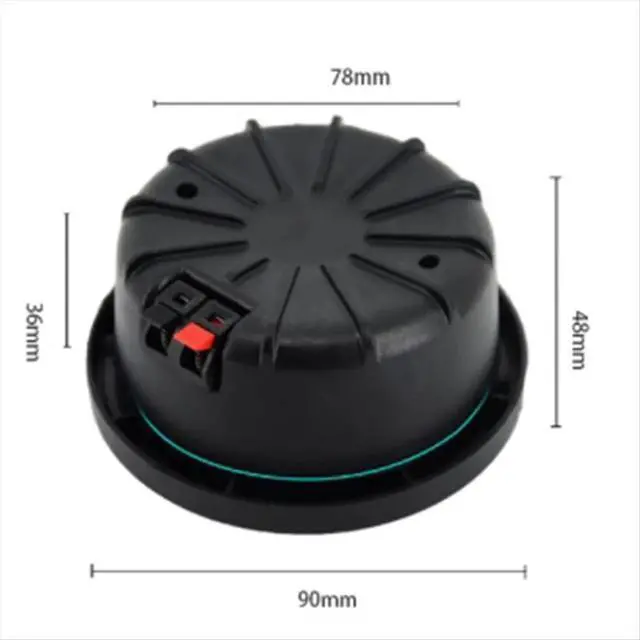Alt view image 2 of 3 - 1 Pair Waterproof 4Ohm 15W Full Marine Boats Ceiling Wall Speaker Lawn J60A(White)