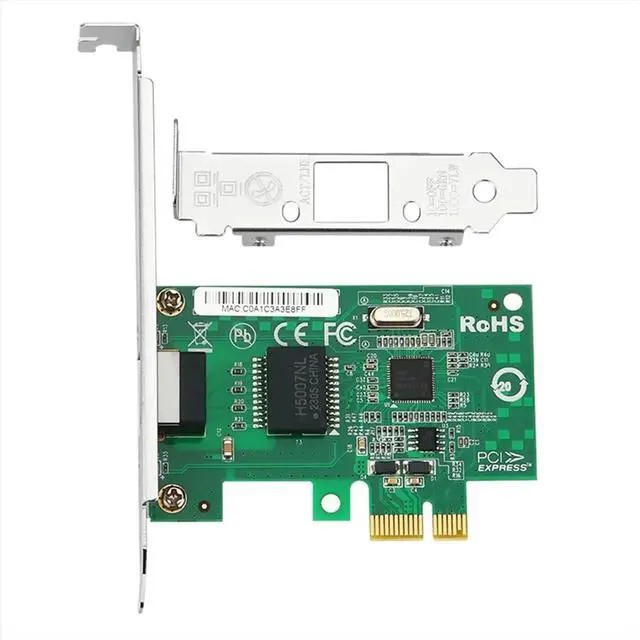 Main image of PCI Express Network Card PCIE X1 to RJ45 Gigabit Ethernet Network Adapter for I210 Chip 1000Mbps PXE Network Card