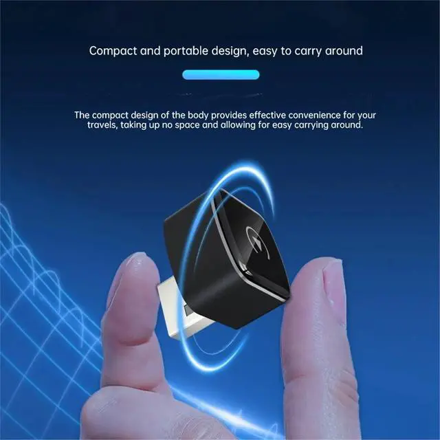Alt view image 2 of 3 - 2 In1 Smart AI Box Carplay Adapter Android Auto/Carplay USB Dongle for /Android Wired Carplay to