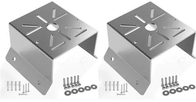 Main image of 2X External Camera Corner Mount Bracket For Dome Camera Bracket Base