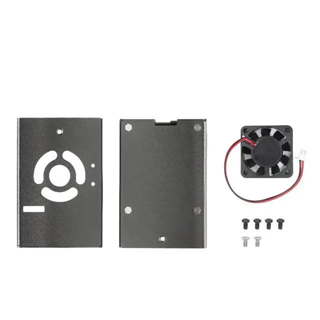 Alt view image 2 of 6 - RDK X5 Robot Development Board Case Aluminum Alloy Shell Main Control Chassis with Cooling Fan
