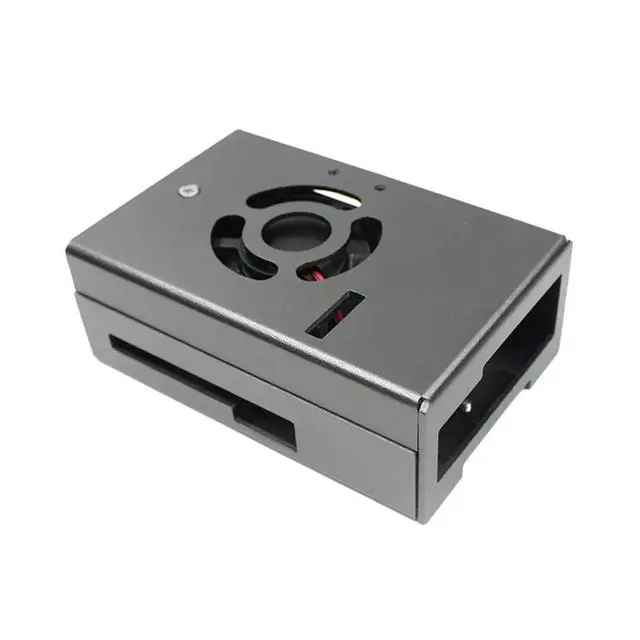 Alt view image 3 of 6 - RDK X5 Robot Development Board Case Aluminum Alloy Shell Main Control Chassis with Cooling Fan