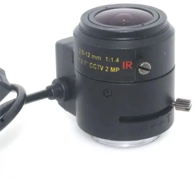 Alt view image 3 of 3 - 2MP HD 2.8-12mm Cctv Lens Mount Manual Auto IR 1/2.7" 1:1.4 for Security CCTV Camera IP Camera