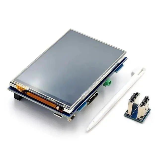 Alt view image 2 of 3 - 3.5 Inch LCD -Compatible USB Touch Screen Real HD 1920x1080 LCD Display Py for Model B MPI3508 Gen 3