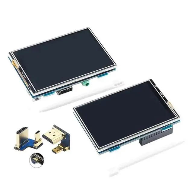 Alt view image 3 of 3 - 3.5 Inch LCD -Compatible USB Touch Screen Real HD 1920x1080 LCD Display Py for Model B MPI3508 Gen 3