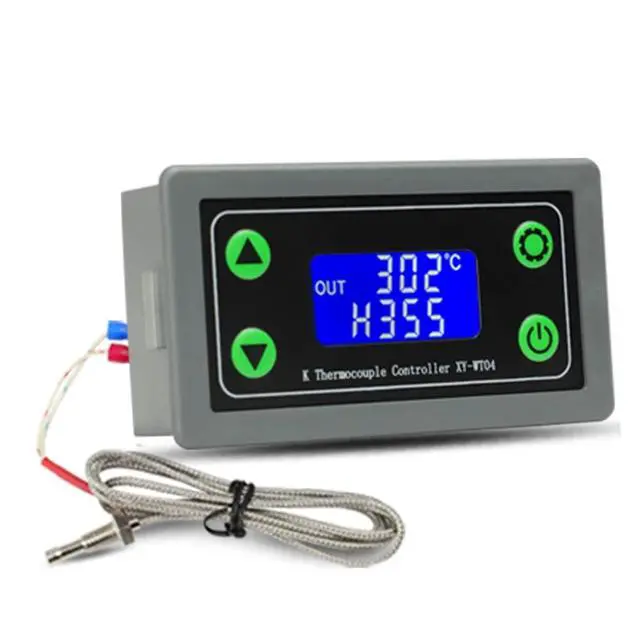 Alt view image 2 of 3 - XY-WT04 High Temperature Digital Thermostat K-Type Thermocouple High Temperature Controller -99-999 Degrees