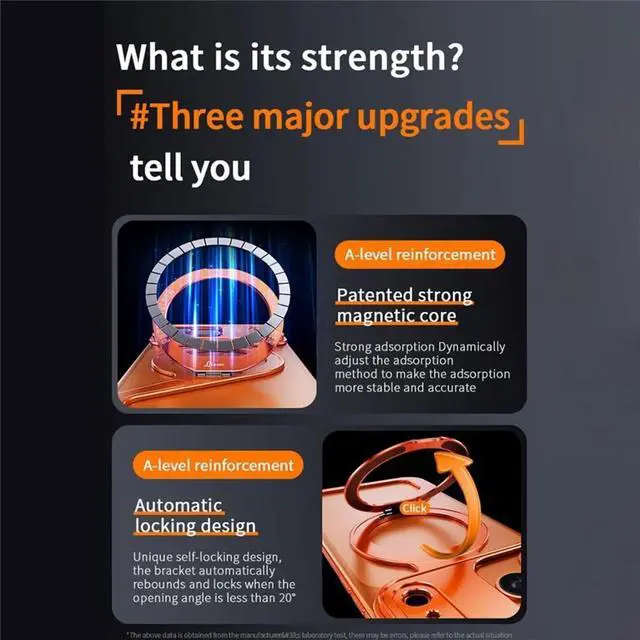 Main image of Metal Case for 17 Pro Max, Slim Frameless Aluminum Alloy Bumper with Ring Holder Magnetic Stand
