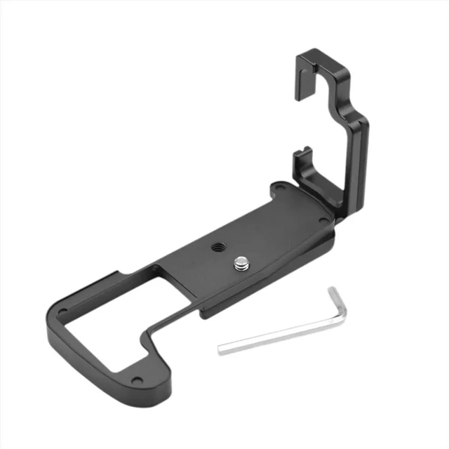 Alt view image 3 of 3 - Camera Quick Install Board Quick Release L-Bracket Camera Grip for E-M1 II Camera Accessories Black
