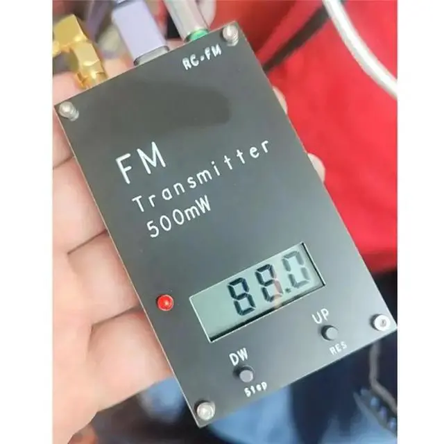 Alt view image 2 of 3 - FM Transmitter FM Radio Transmitter LCD Display Stereo Digital Adjustable Frequency FM Transmitter Forfm Radio Modul