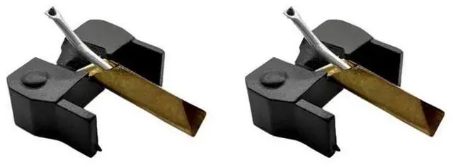 Main image of 2X For Shure M75 M75ED M75-6S DUAL N75 TYPE2 Transparent Diamond Stylus Needle Phonogrraph Turntable Accessories
