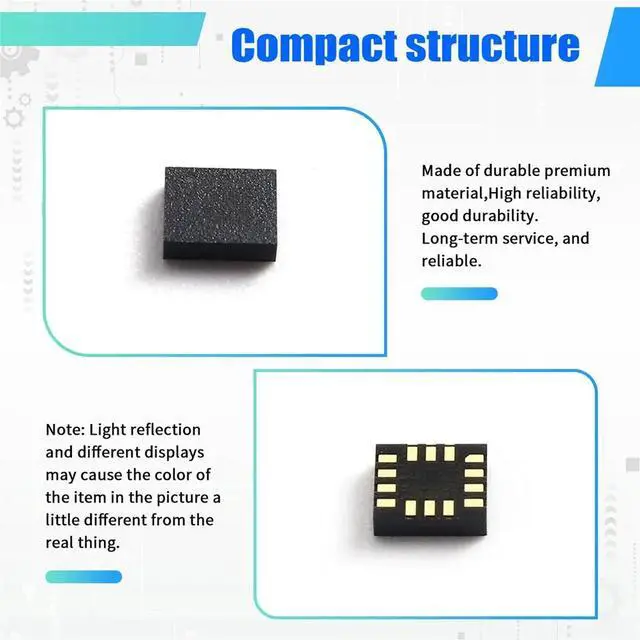 Alt view image 2 of 6 - LSM6DSVTR Silkscreened V3 Accelerometer and Gyroscope Sensor Chip Direct Sale Accessories