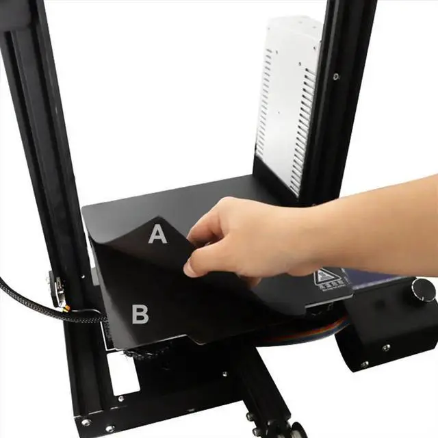 Main image of 3D Printer Flexible Removable Magnetic Build Plate Heatbed Sticker Hot Bed Build Flex for 3 3 Pro