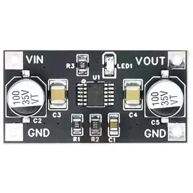 Alt view image 3 of 3 - LT3045 Linear Voltage Regulator Module Single Power Low Noise Linear Power Supply Module 3.3 for Audio DIY Project