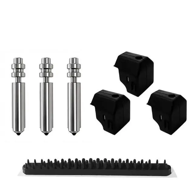 Alt view image 2 of 3 - For X Heatbreak +Silicone Kits Sock KX One-Piece Hotend Bimetal Nozzles Resist 300°C Hotend 0.25mm